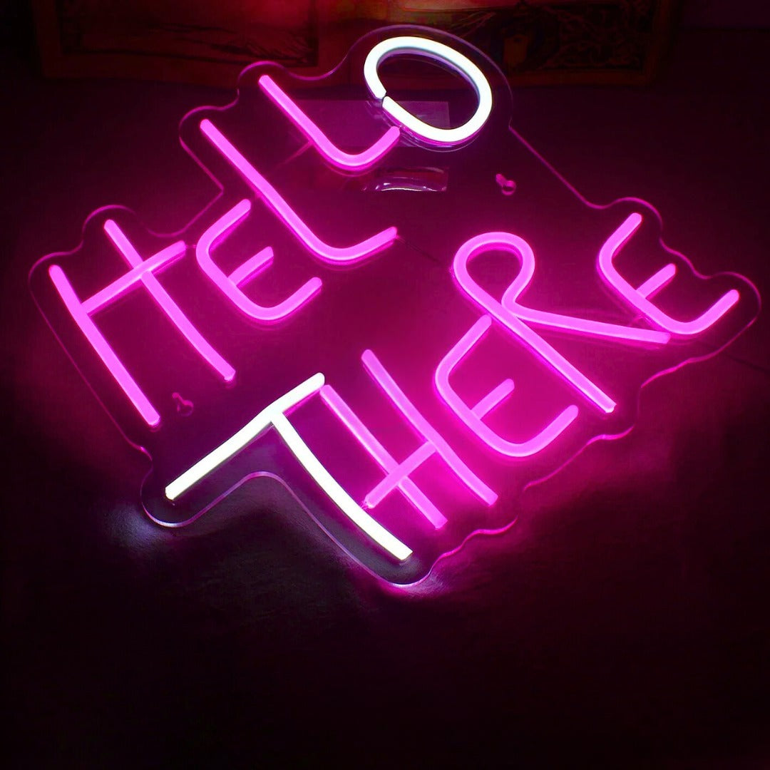 HELLo tHERE Neon Sign