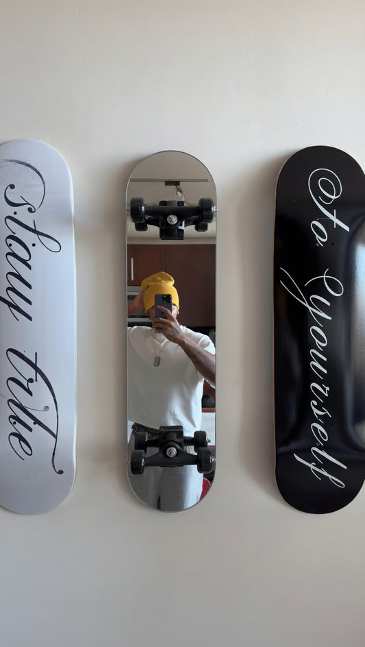 skate shaped mirror bedroom decor Egypt