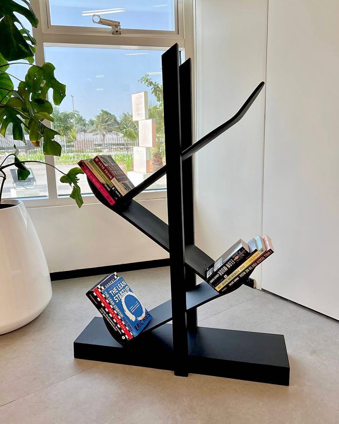 Skateboard Book Tower