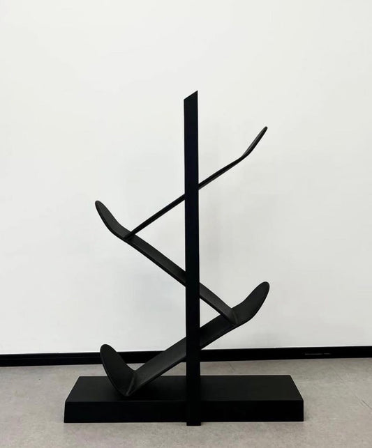 Skateboard Book Tower