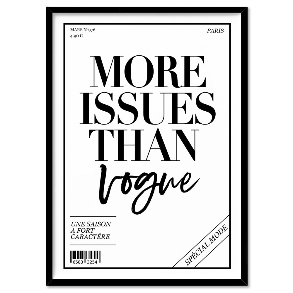 More Issues Than Vogue