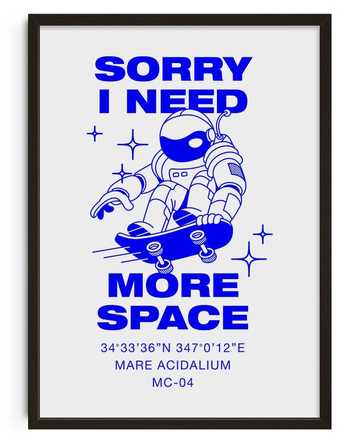 I Need More Space