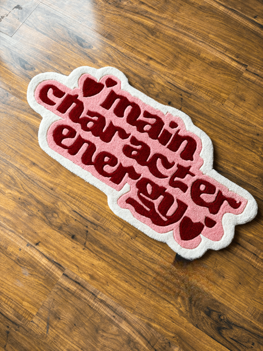 Main Character Energy Rug