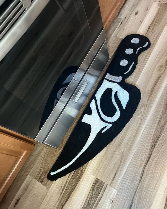 Scream Knife Rug