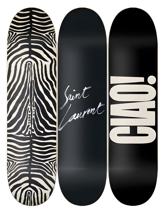 black white zebra skateboard wall art Egypt
