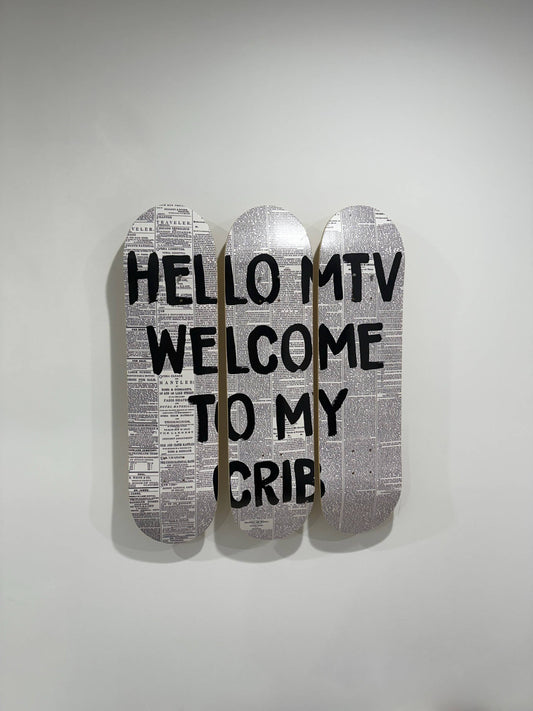 Welcome To My Crib Set