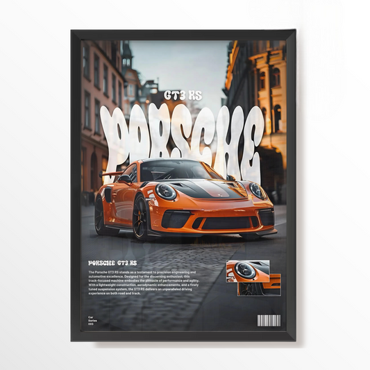 Orange Porsche GT3 RS