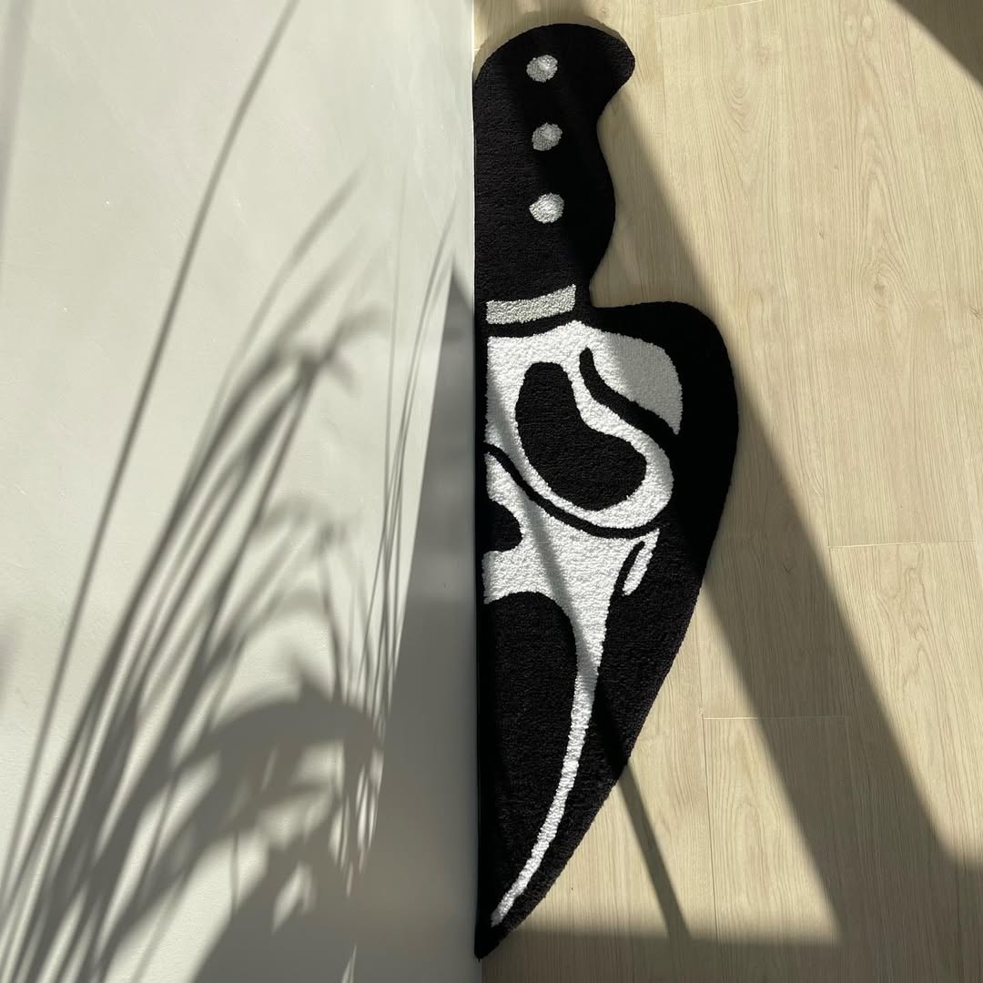 Scream Knife Rug