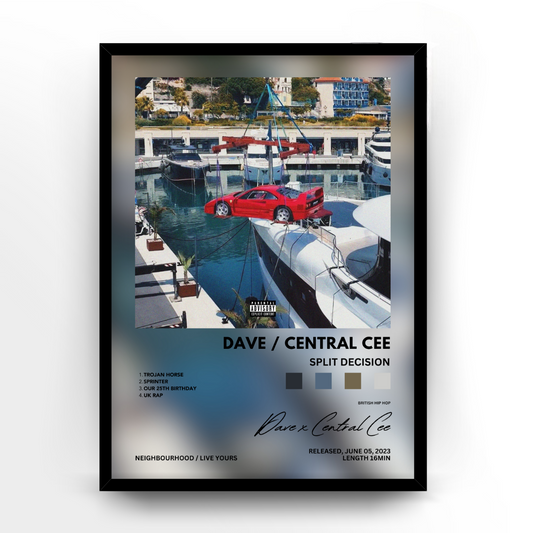 Dave x Central Cee Split Decision