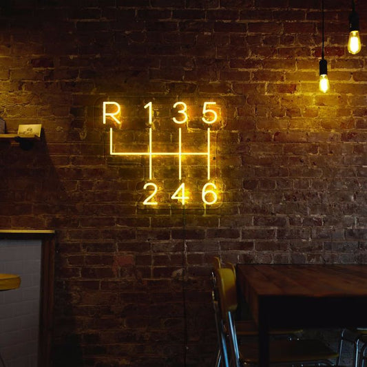 Gearbox Neon Sign