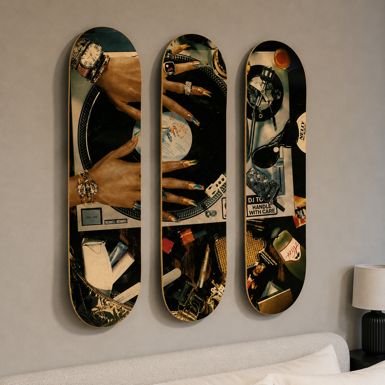 DJ Hands skate wall art set Egypt | Urbyn