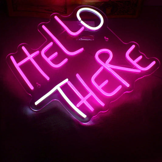 HELLo tHERE Neon Sign