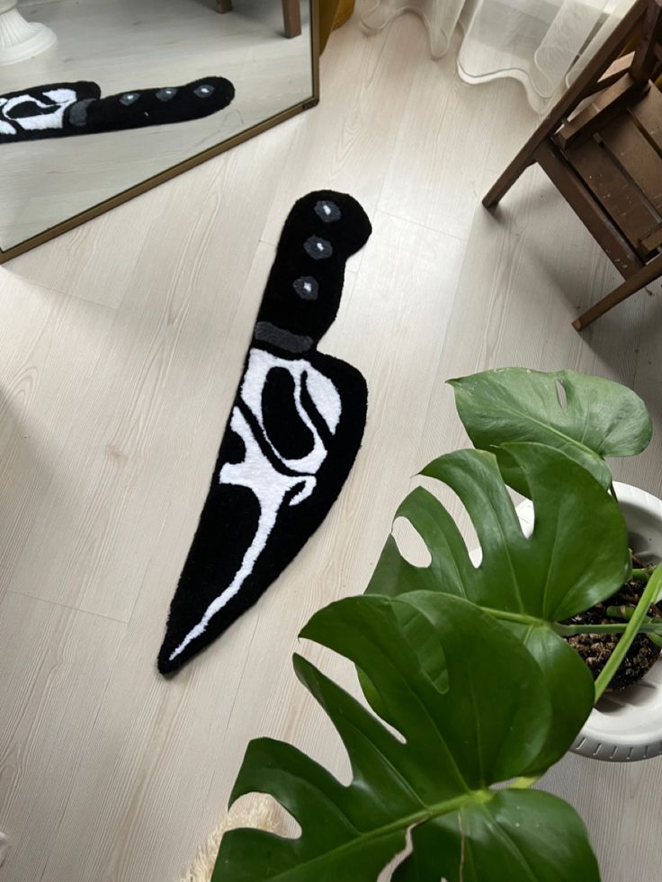 Scream Knife Rug