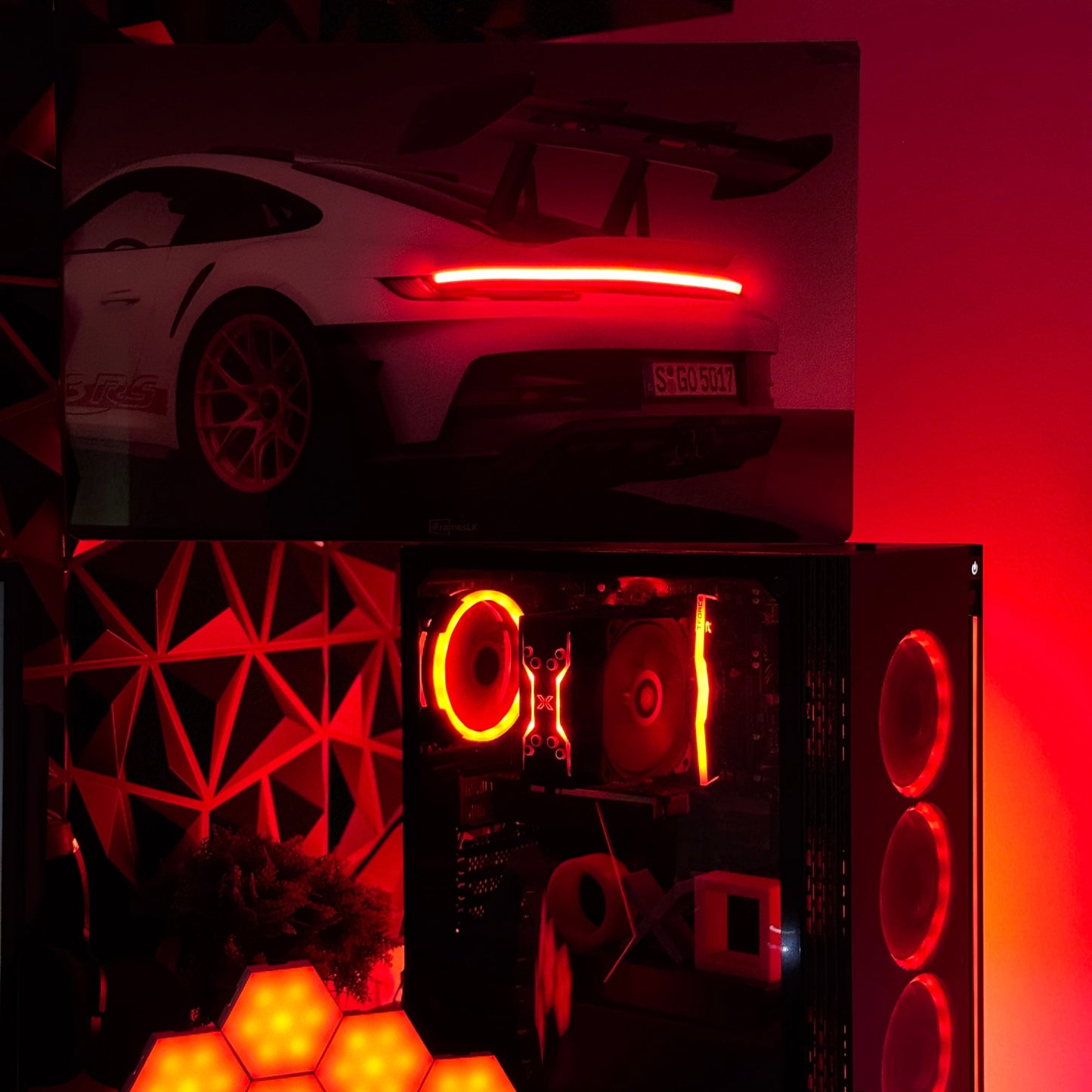 Porsche GT3RS LED Frame