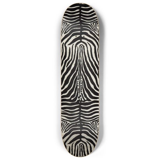 Zebra Skate Deck