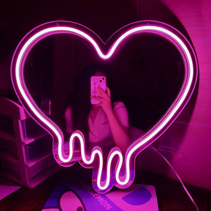 Melting Heart Mirror