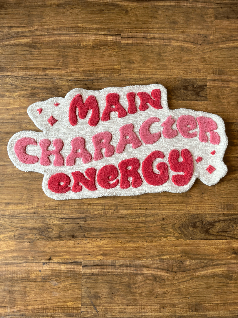Main Character Energy Rug