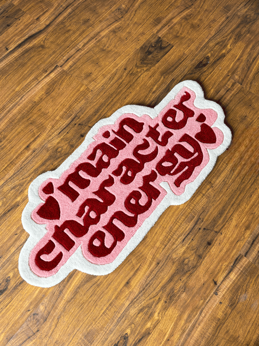 Main Character Energy Rug