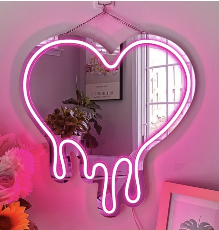 Melting Heart Mirror