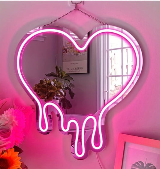 Melting Heart Mirror