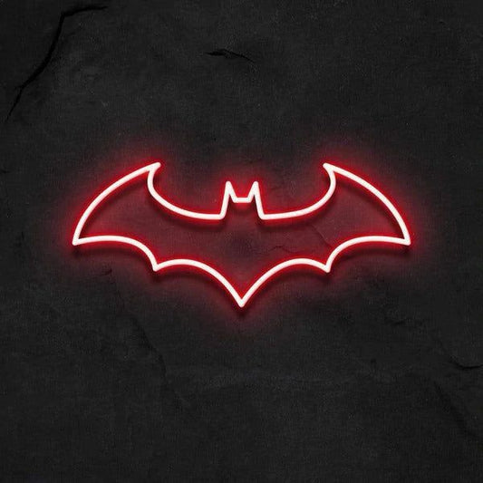 Bat Signal Neon Sign