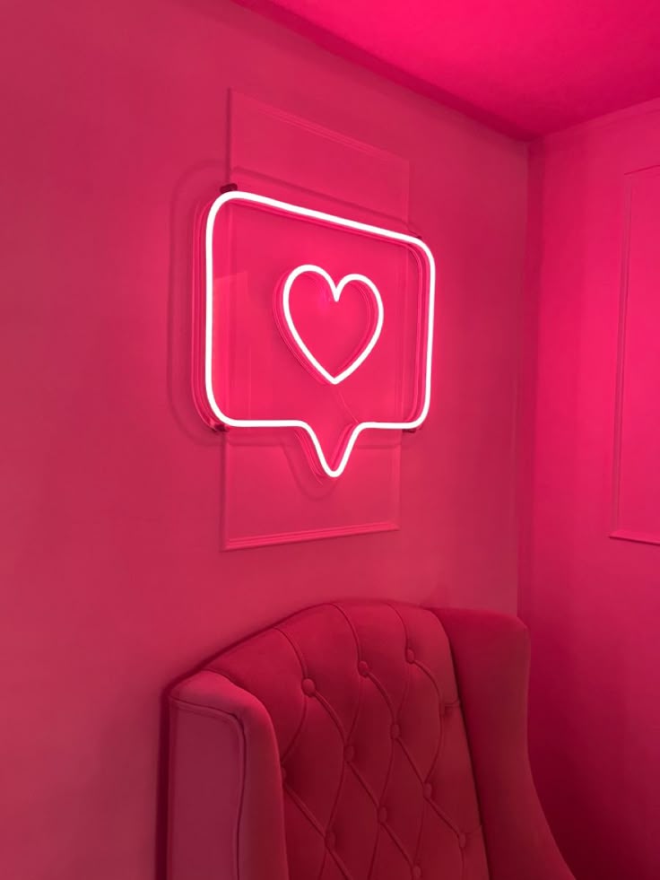 Heart Pop Neon Sign
