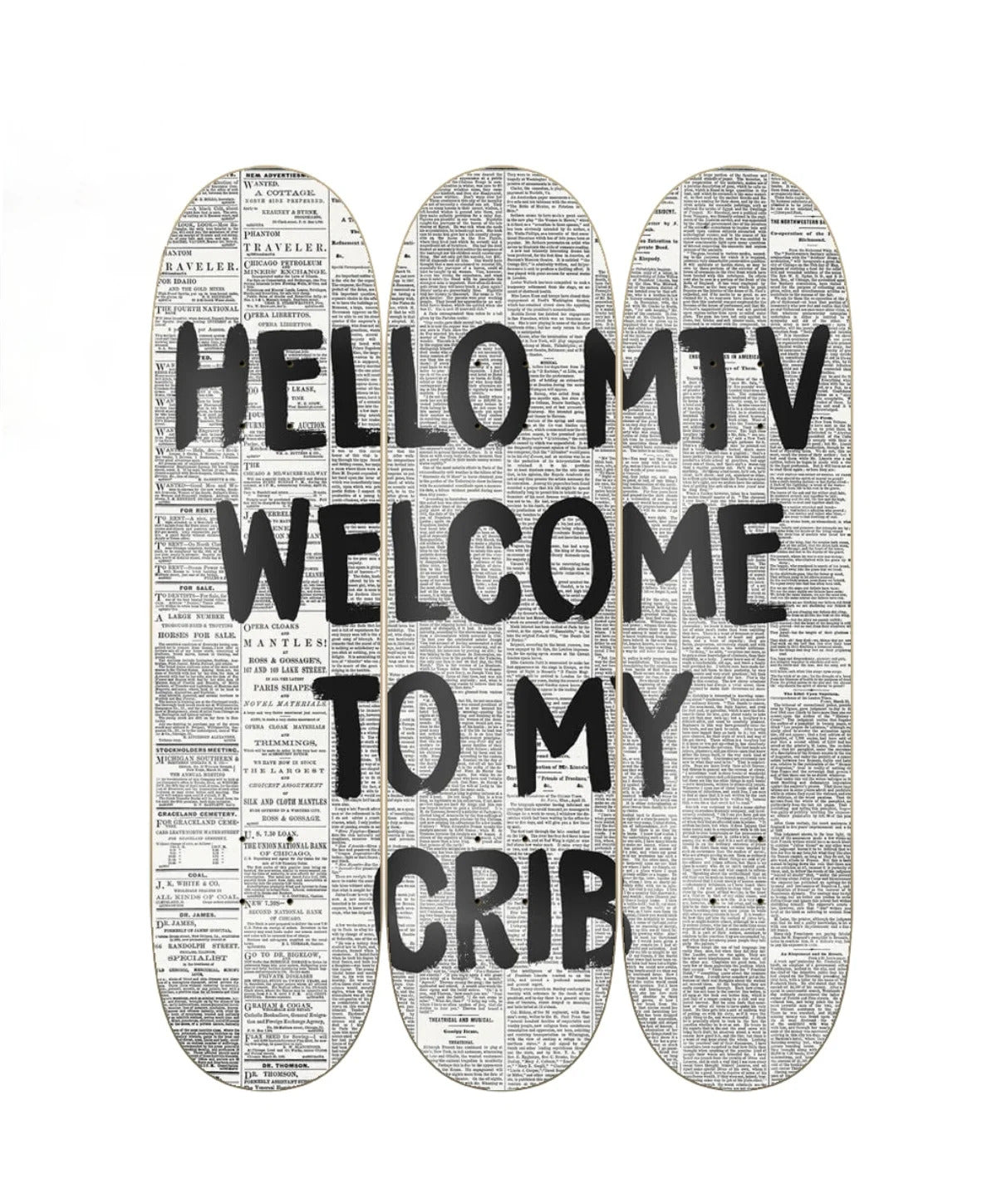 Welcome To My Crib Set