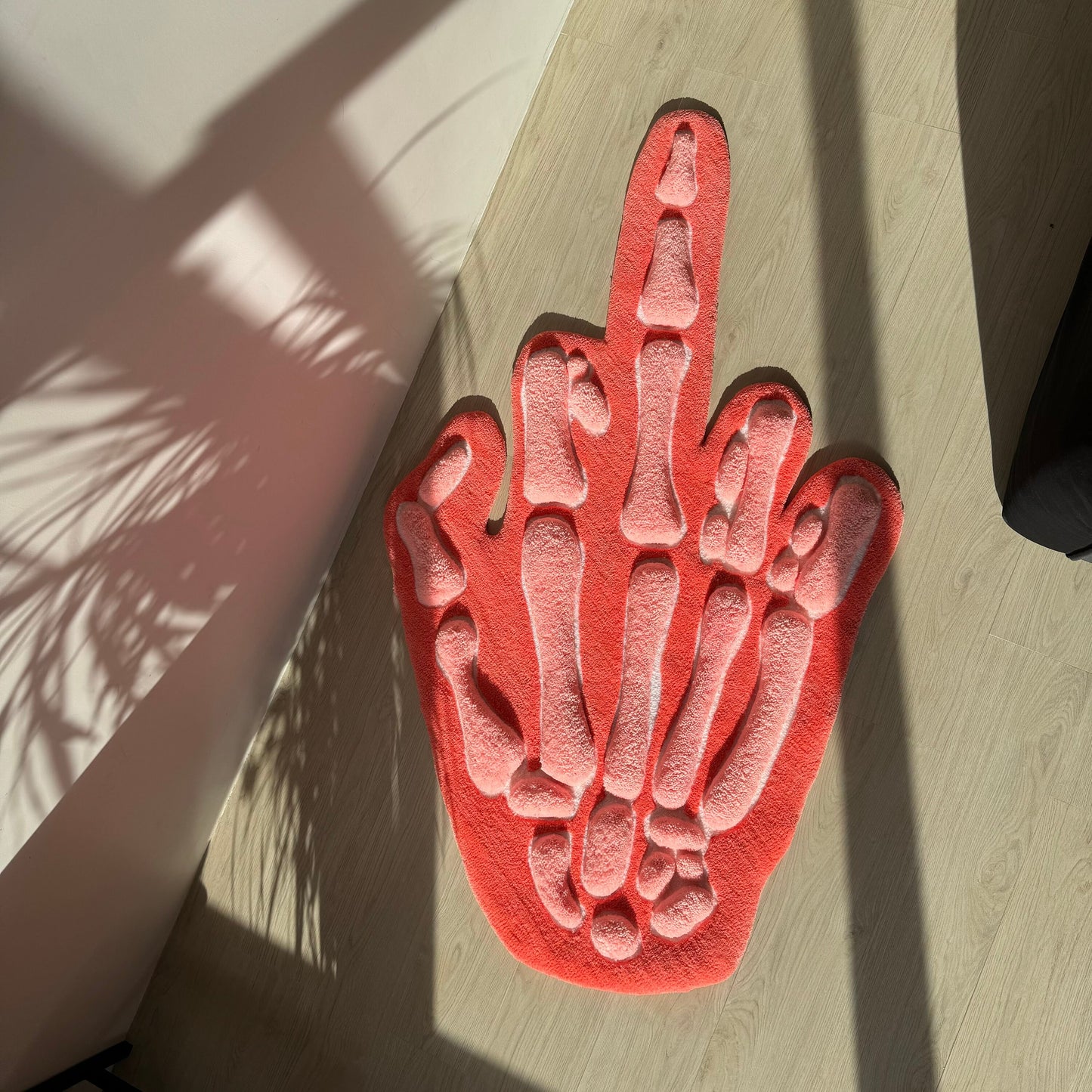 Skeleton Hand Rug