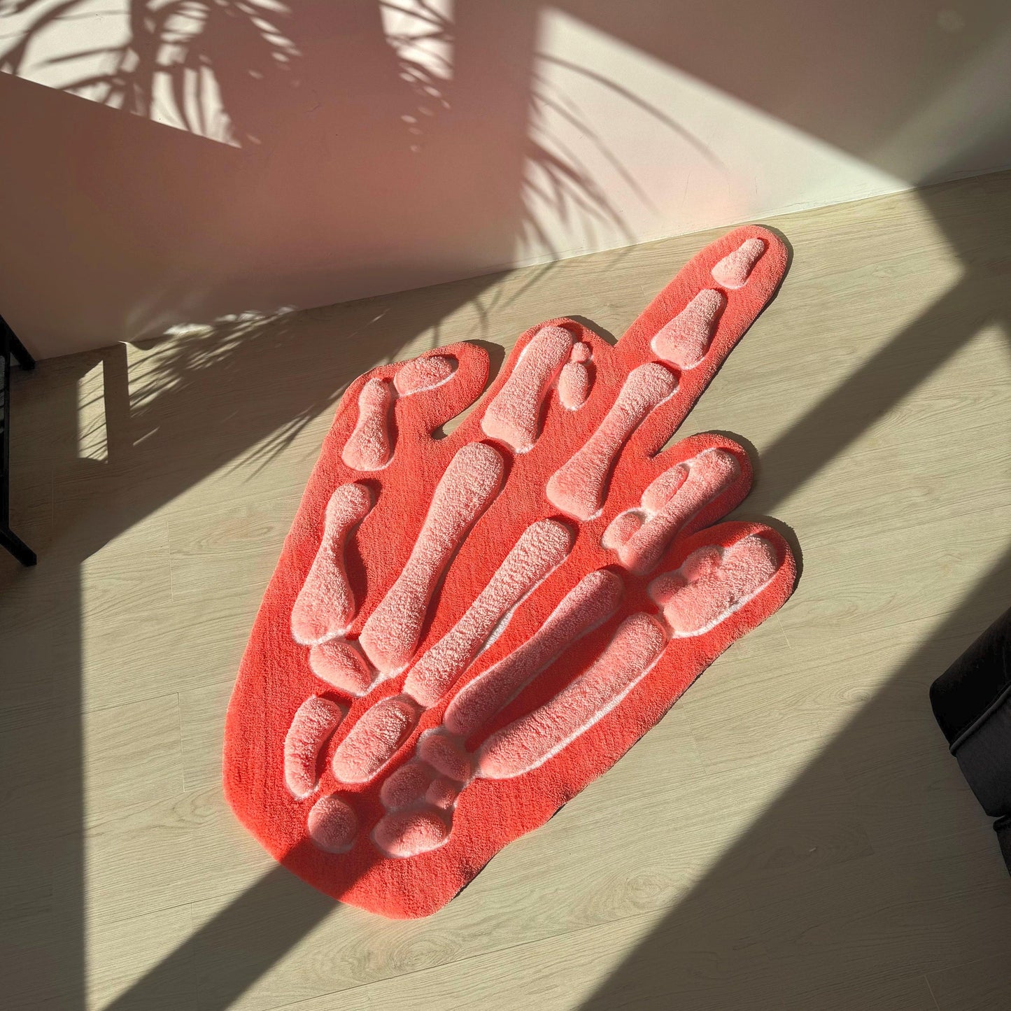 Skeleton Hand Rug