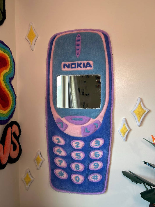 Retro Nokia Mirror Purple